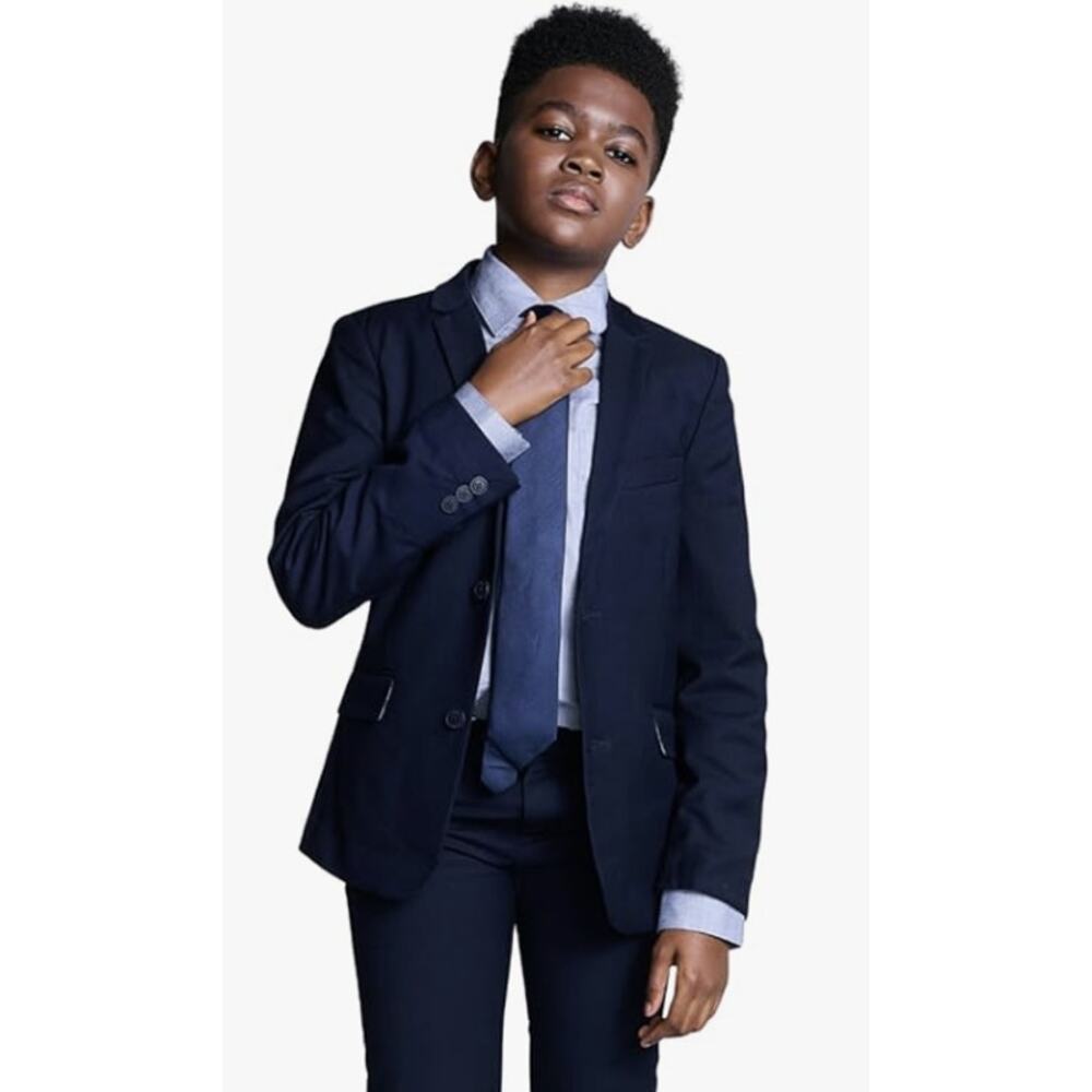 Appaman Fine Tailoring Boy's Size 14 Navy Blue Mod Suit Jacket Blazer HR2-57